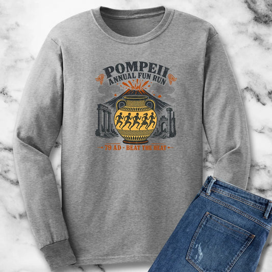 Pompeii Fun Run Beat the Heat Long Sleeve Tee