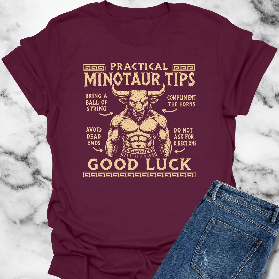 Practical Minotaur Tips T-Shirt