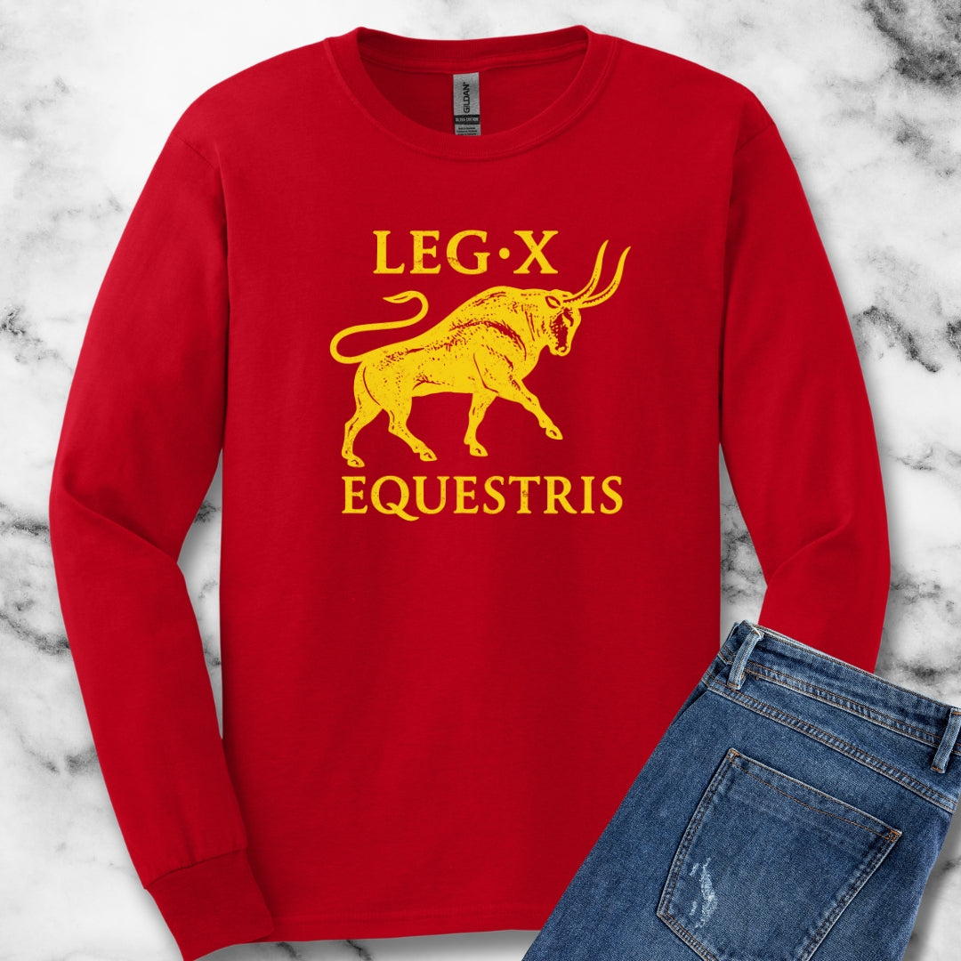 Legio X Equestris Roman Legion Unisex Long Sleeve Tee