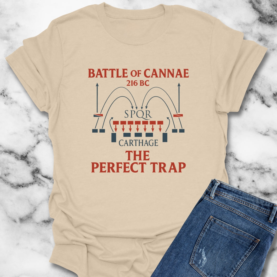Battle Of Cannae the Perfect Trap Unisex Lightweight T-Shirt