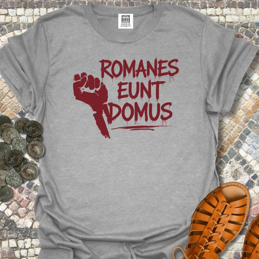 Romanes Eunt Domus Brian Latin Quote T-Shirt