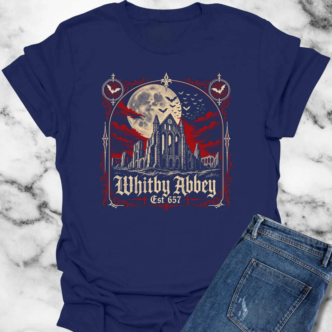 Whitby Abbey Bats T-Shirt