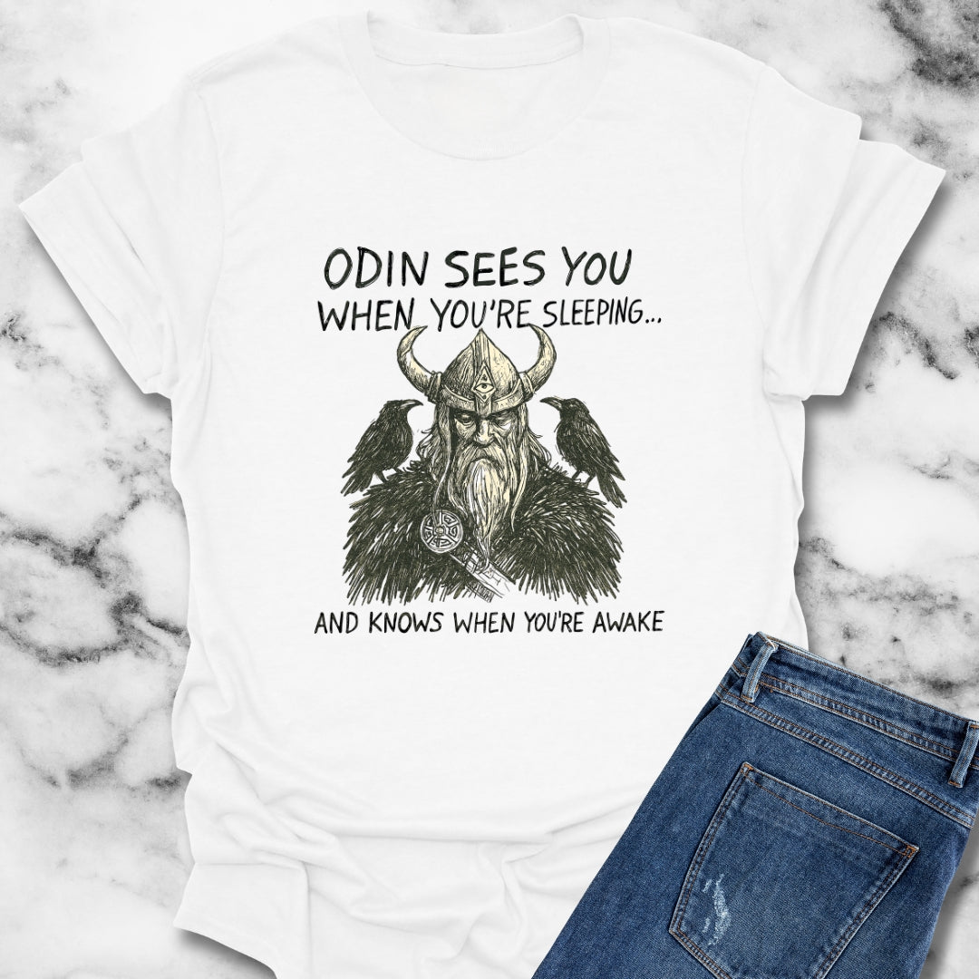 Viking Odin Christmas Unisex T-Shirt