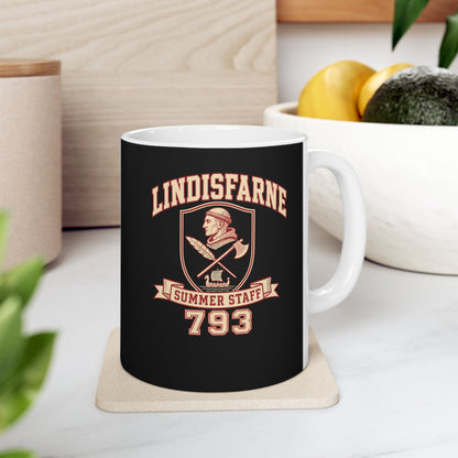 Lindisfarne Summer Staff 793 ceramic mug, 11oz, on a kitchen counter